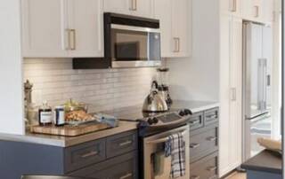 Two Tone Cabinet Painting Two Tone Cabinet Painting